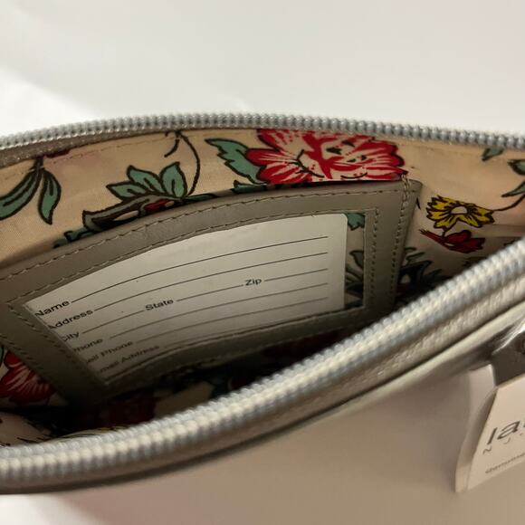 Latico NWT Genuine Leather Grey Wristlet Wallet (2643) - Picture 7 of 7